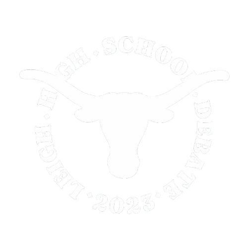 Leigh Debate logo